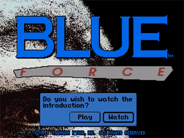 Blue Force - Screenshot - Game Title Image