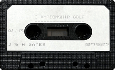 Championship Golf (1983) - Cart - Front Image
