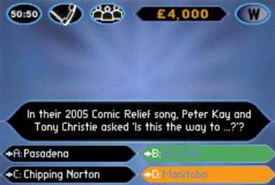 Who Wants To Be a Millionaire Junior - Screenshot - Gameplay Image