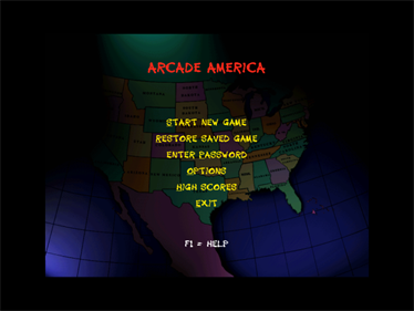 Arcade America - Screenshot - Game Title Image
