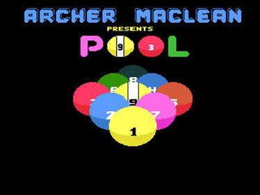 Archer Maclean's 3D Pool - Screenshot - Game Title Image