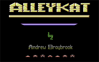 Demolition Mission: The Alleykat Space Racer - Screenshot - Game Title