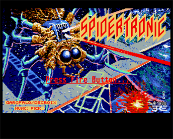 Spidertronic - Screenshot - Game Title Image