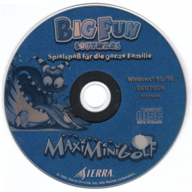 3D Ultra Minigolf Deluxe - Disc Image