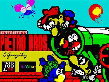 Pietro Bros - Screenshot - Game Title Image