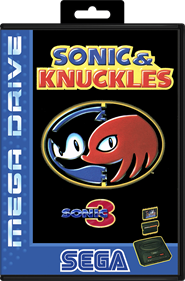Sonic & Knuckles / Sonic the Hedgehog 3 - Box - Front - Reconstructed Image