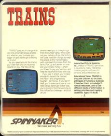 Trains - Box - Back Image