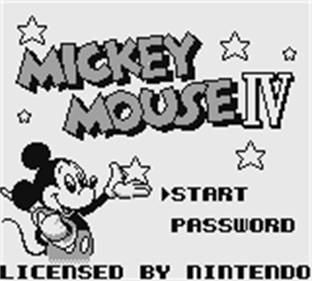 Mickey Mouse IV: Magical Labyrinth - Screenshot - Game Title Image