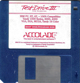 Test Drive III: The Passion - Disc Image