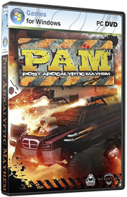 PAM: Post Apocalyptic Mayhem - Box - 3D Image