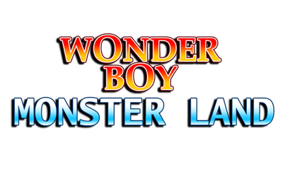 Wonder Boy in Monster Land - Clear Logo Image