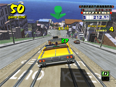 Crazy Taxi - Screenshot - Gameplay Image