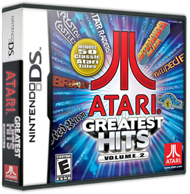 Atari Greatest Hits: Volume 2 - Box - 3D Image