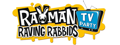 Rayman: Raving Rabbids: TV Party - Clear Logo Image