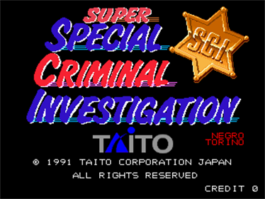 Super Special Criminal Investigation - Screenshot - Game Title Image