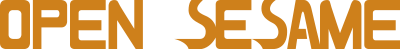 Open Sesame - Clear Logo Image