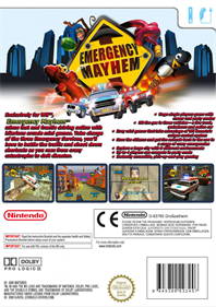 Emergency Mayhem - Box - Back Image