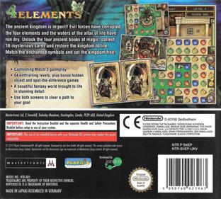 Gem Quest: 4 Elements - Box - Back Image