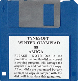 Winter Olympiad 88 - Disc Image