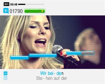 SingStar: Deutsch Rock-Pop Vol. 2 - Screenshot - Gameplay Image