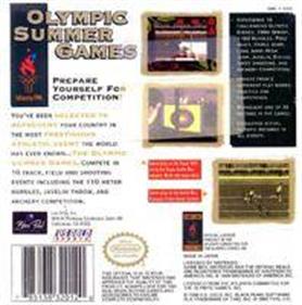 Olympic Summer Games - Box - Back Image