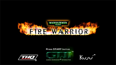 Warhammer 40,000: Fire Warrior - Screenshot - Game Title Image