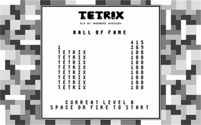 Tetrix - Screenshot - Game Title Image