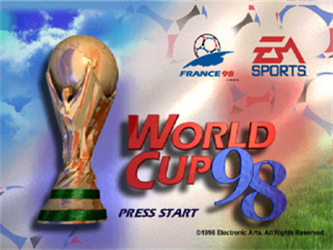 World Cup 98 - Screenshot - Game Title Image