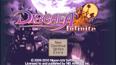 Disgaea Infinite - Screenshot - Game Title Image