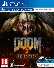 DOOM 3 VR - Box - Front Image