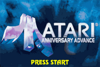Atari Anniversary Advance - Screenshot - Game Title Image