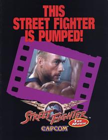 Street Fighter: The Movie - Advertisement Flyer - Front Image