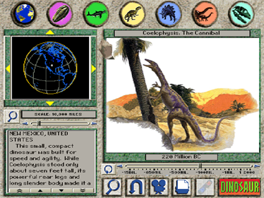 3-D Dinosaur Adventure - Screenshot - Gameplay Image