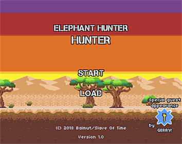 Elephant Hunter Hunter - Screenshot - Game Title Image