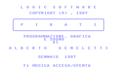 Pirati - Screenshot - Game Title Image
