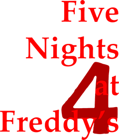 Five Nights at Freddy's 4 - Clear Logo Image