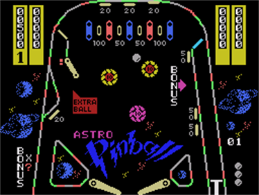 Astro Pinball - Screenshot - Gameplay Image