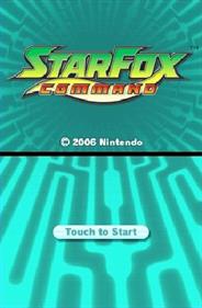 Star Fox Command - Screenshot - Game Title Image