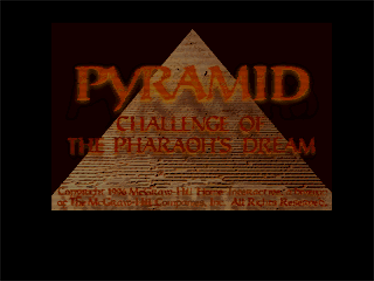 Pyramid: Challenge of the Pharaoh's Dream - Screenshot - Game Title Image