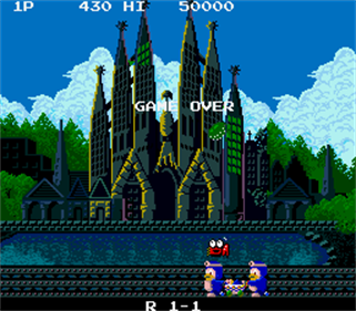 Jumping Pop (Nics) - Screenshot - Game Over Image