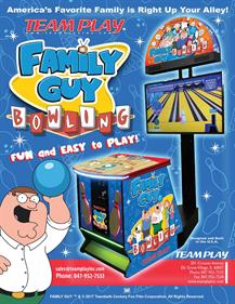 Family Guy Bowling - Advertisement Flyer - Front Image