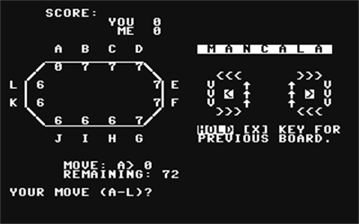 Mancala (Victory Software) - Screenshot - Gameplay Image