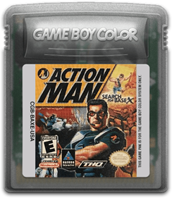Action Man: Search for Base X - Fanart - Cart - Front Image