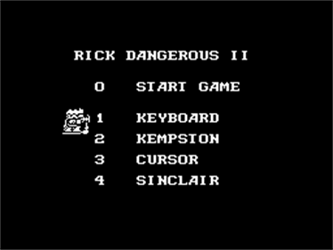 Rick Dangerous 2 - Screenshot - Game Select Image
