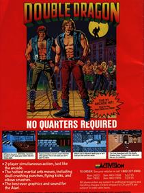 Double Dragon - Advertisement Flyer - Front Image