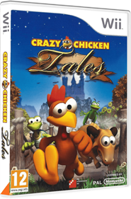 Crazy Chicken Tales - Box - 3D Image