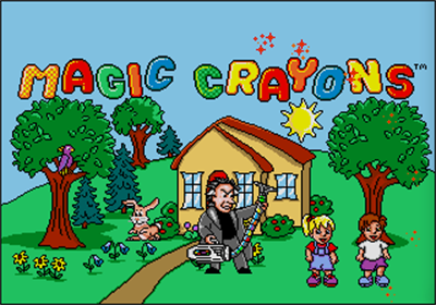 Magic Crayons - Screenshot - Game Title Image