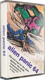 Alien Panic 64 - Box - 3D Image