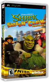 Shrek Smash n' Crash Racing - Box - 3D Image