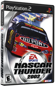 NASCAR Thunder 2002 - Box - 3D Image